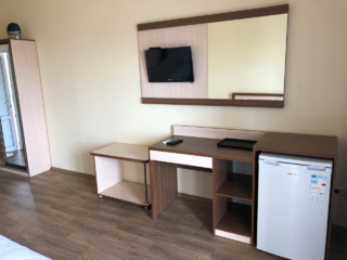 Гостевой дом Амидея Межводное Двухместный номер с 1 кроватью и видом на парк-3